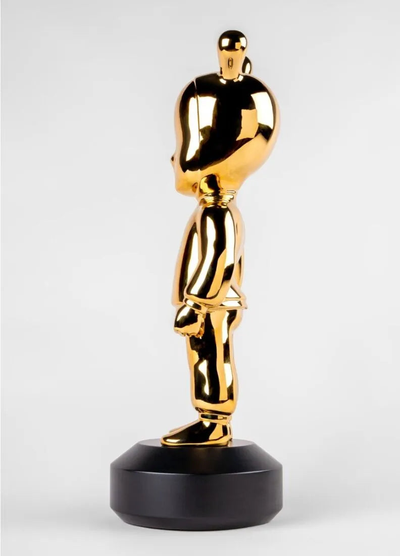 Scultura The golden Guest-Big
