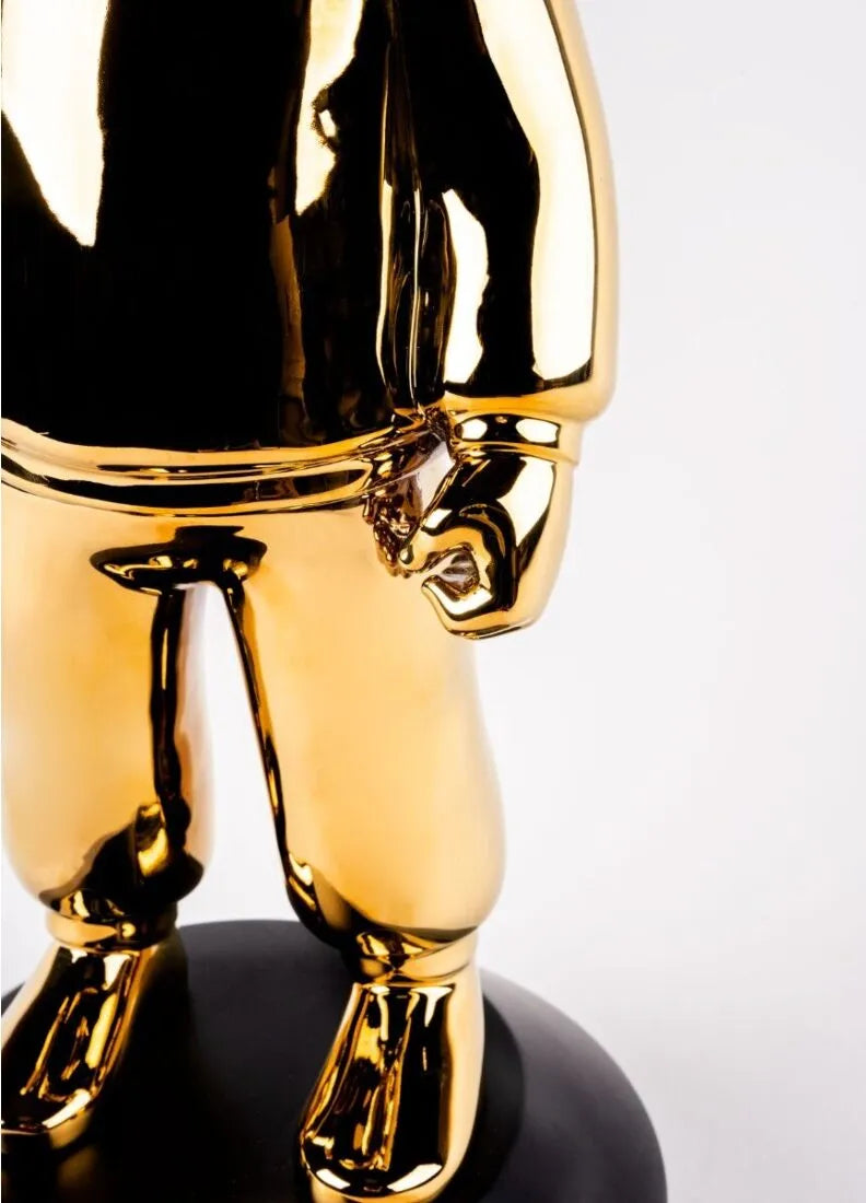 Scultura The golden Guest-Big