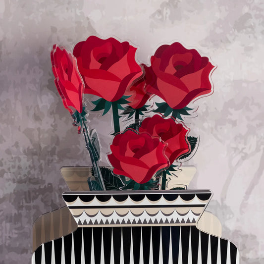 Rosa Grande Funny Flowers