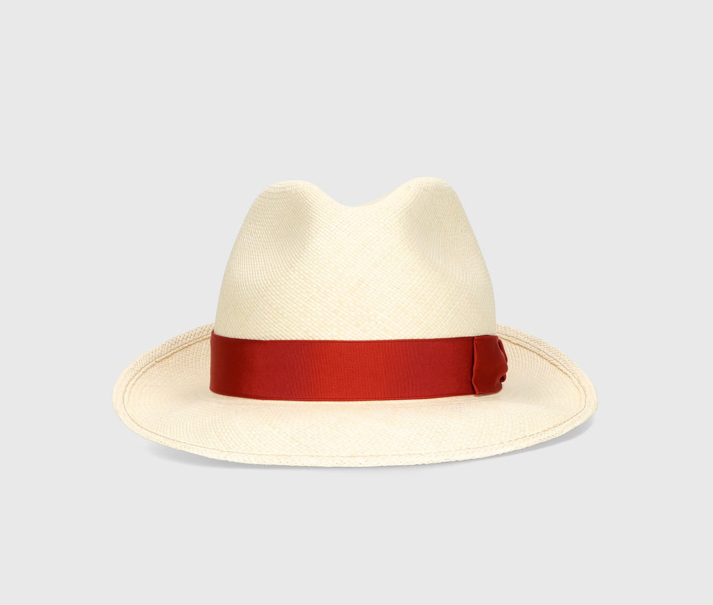 Cappello Federico Panama Quito Tesa Media Cinta Arancio