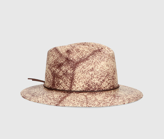 Cappello Riccardo Quito Tesa Media Cinta Marrone