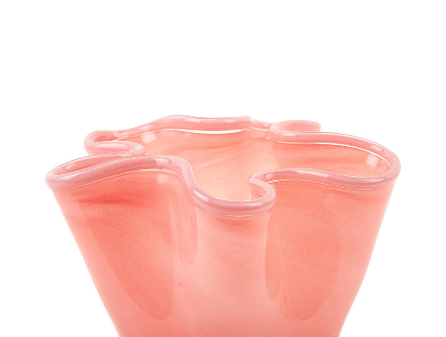 Vaso Ruffles Medio Rosa