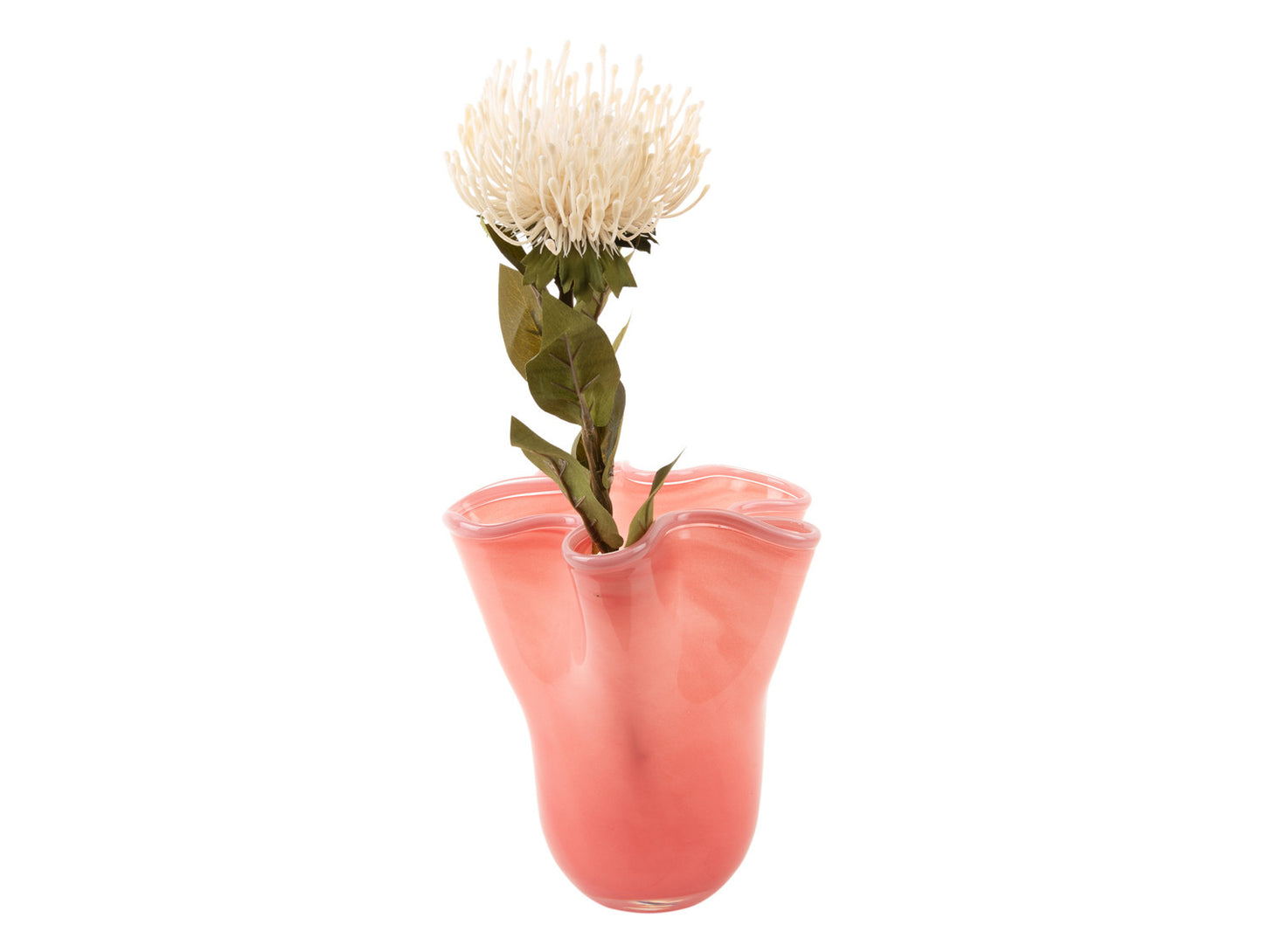 Vaso Ruffles Medio Rosa