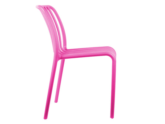 Sedia da pranzo Glee Rosa
