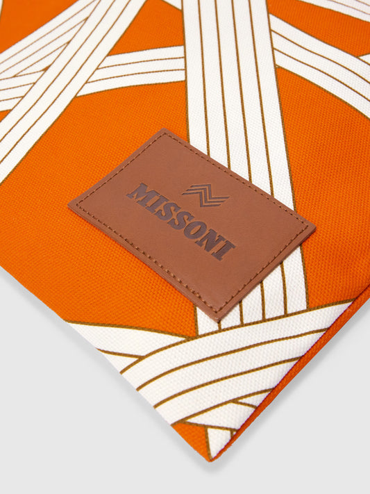 Tote Bag Nastri 35x39 cm in 100% cotone con motivo nastri