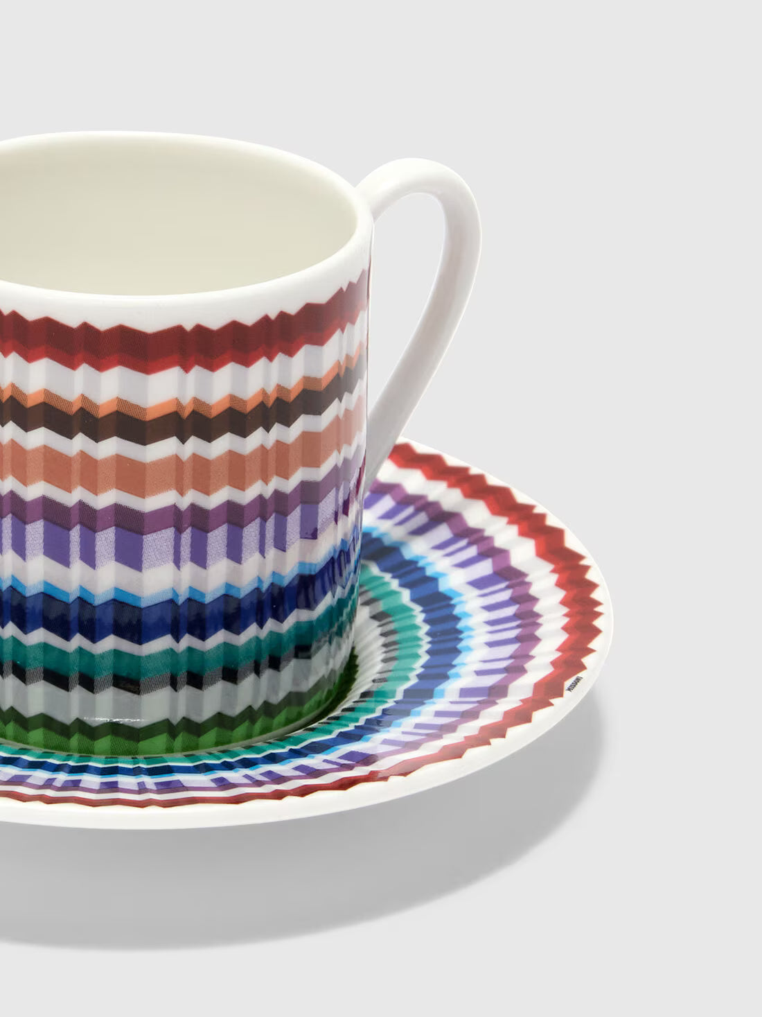 Waves Tazza Caffe Set 2 Pz C/Piattino