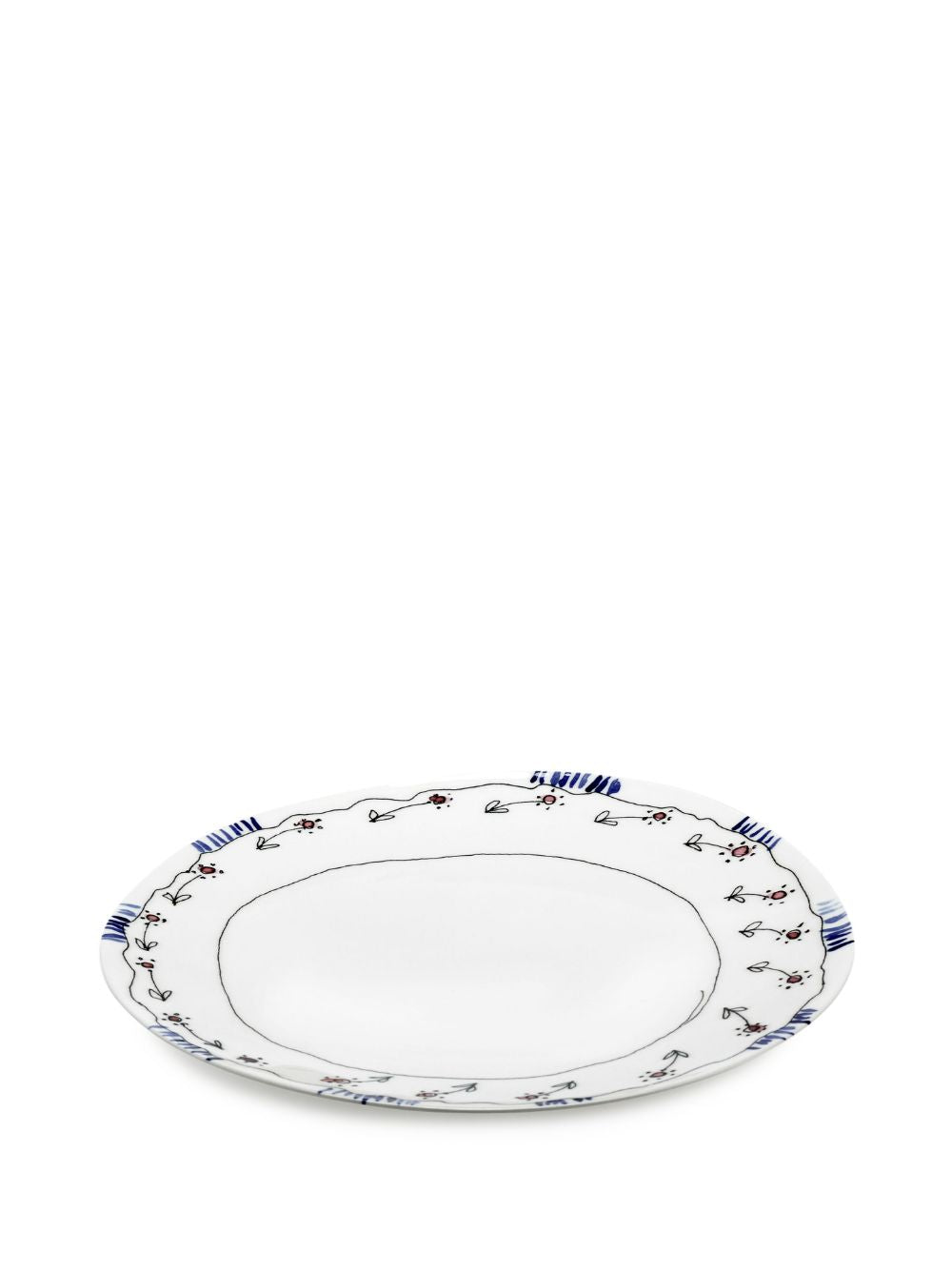 Set 2 piatti Medi 'MIDNIGHT FLOWERS'
