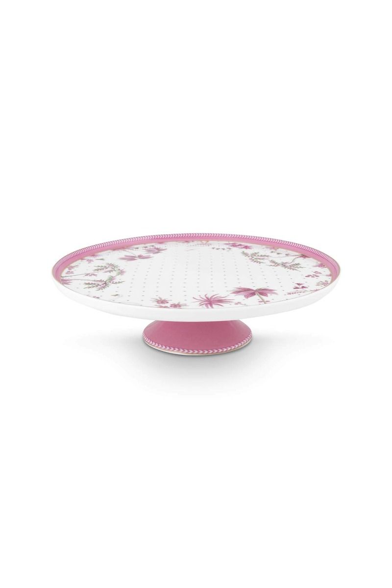 Mini vassoio per torta Jolie Dots oro rosa
