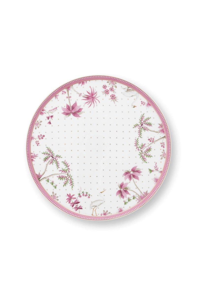 Mini vassoio per torta Jolie Dots oro rosa