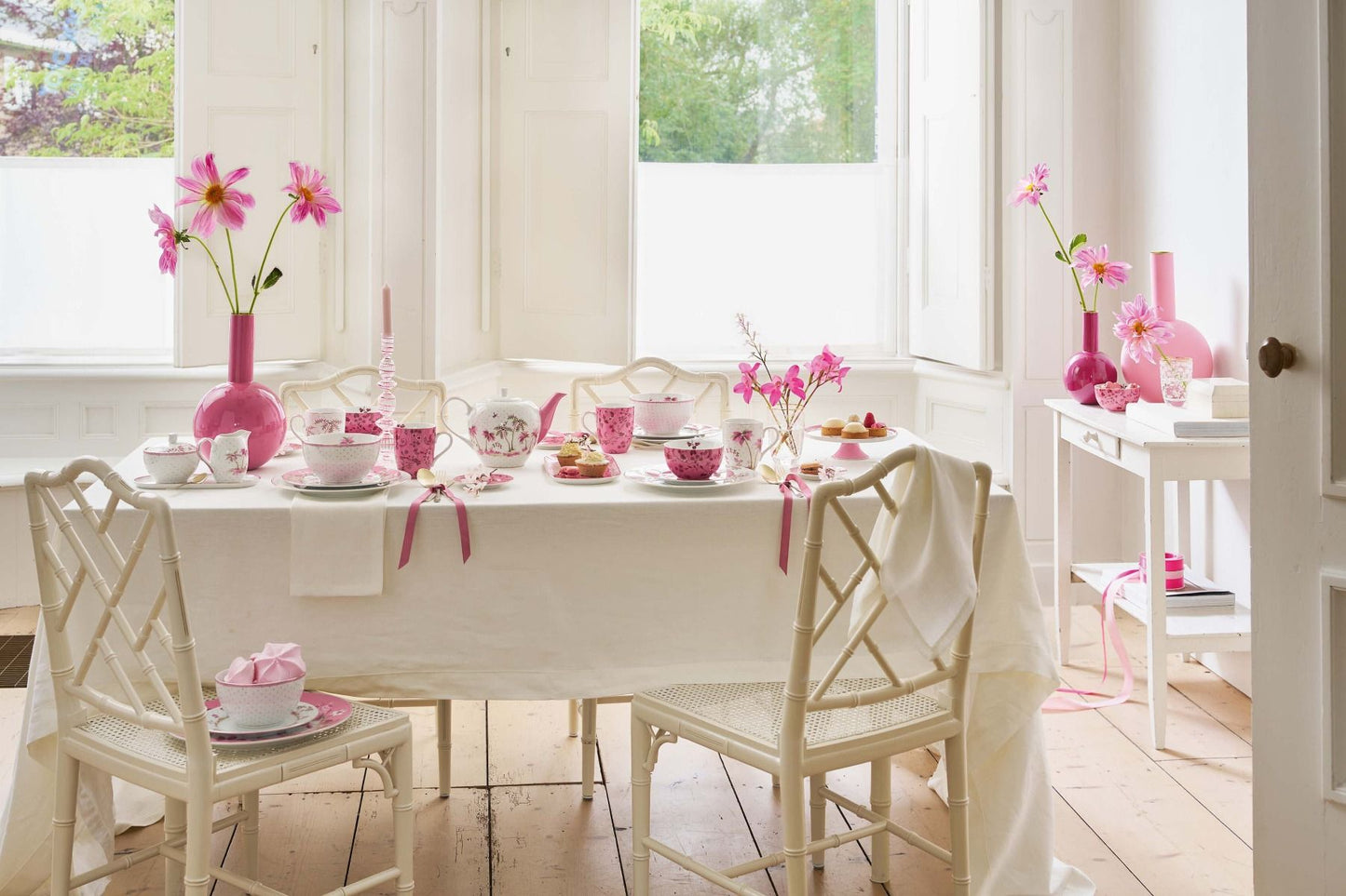 Mini vassoio per torta Jolie Dots oro rosa
