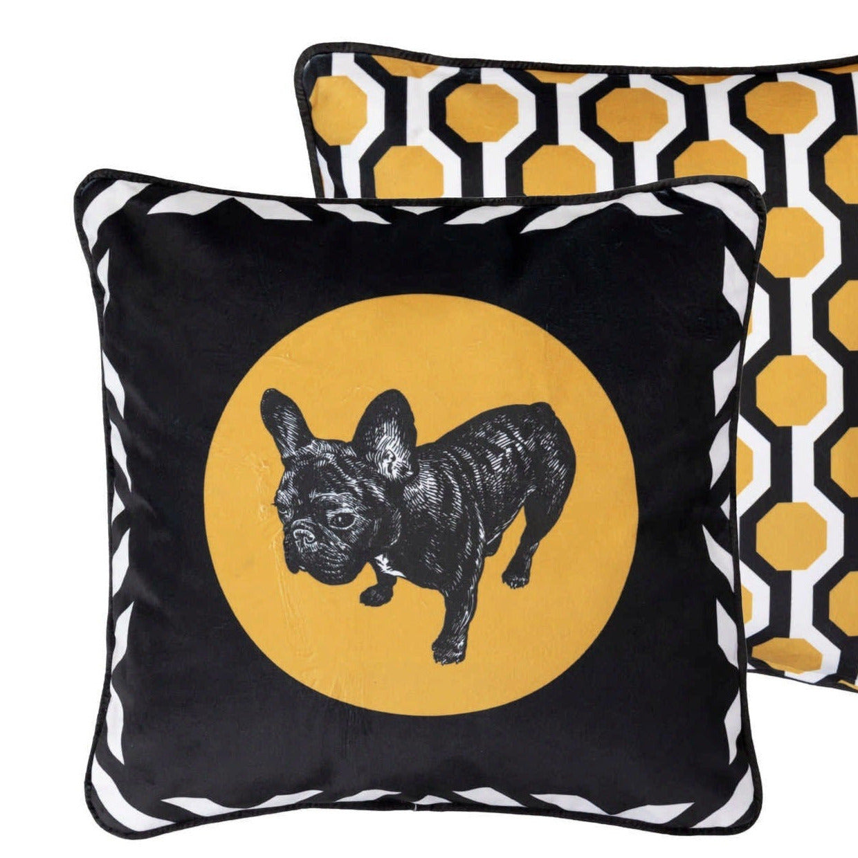 Cuscino Geometrico "Bulldog"