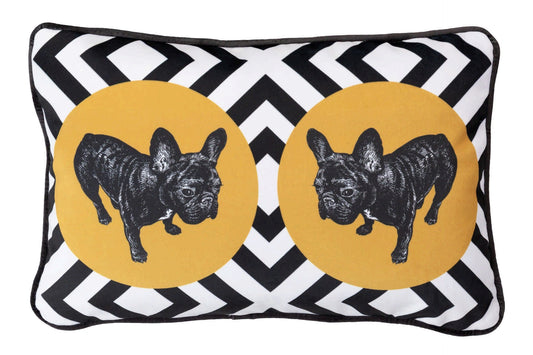 Cuscino Geometrico "Bulldog"