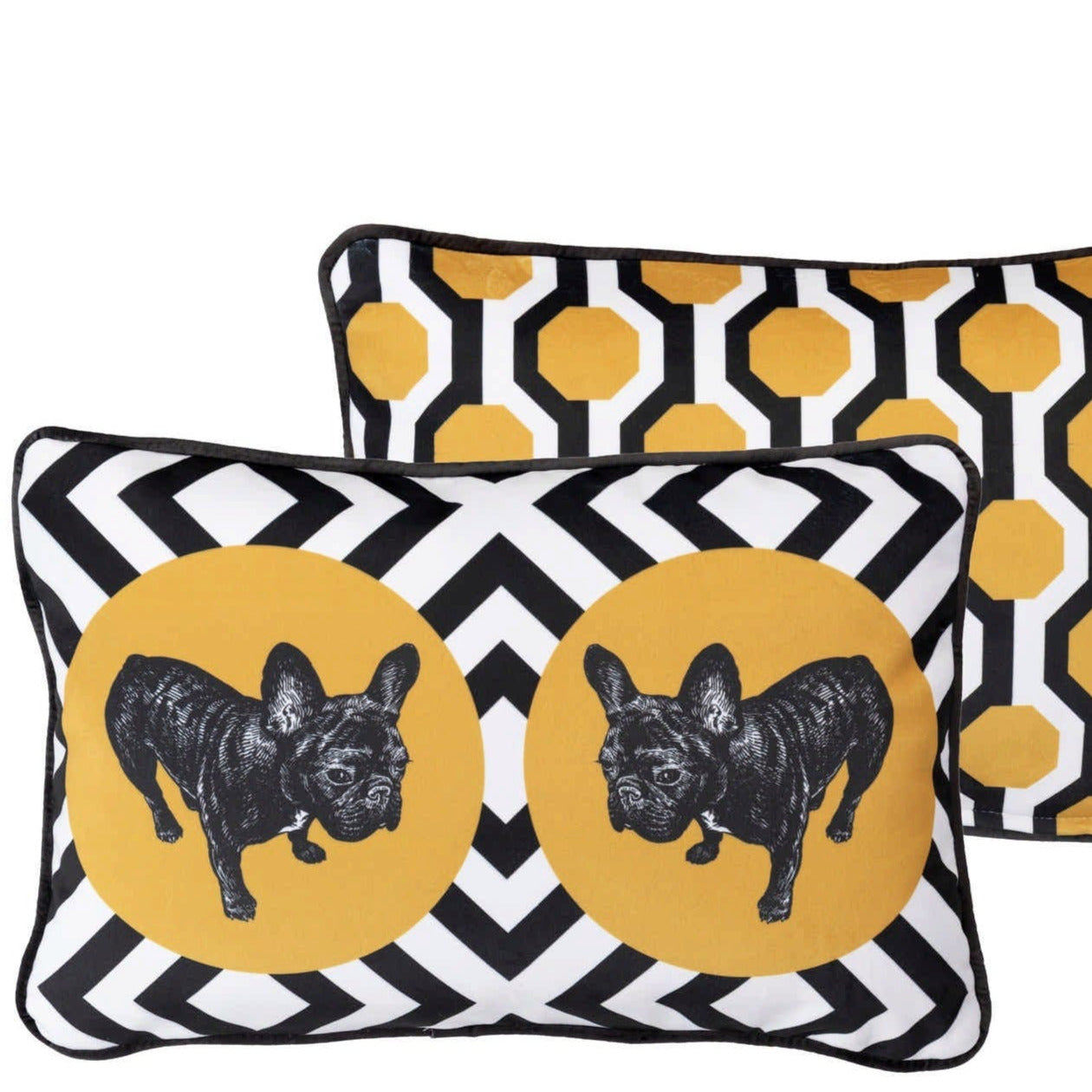 Cuscino Geometrico "Bulldog"