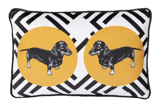 Cuscino Geometrico "Bassotto"