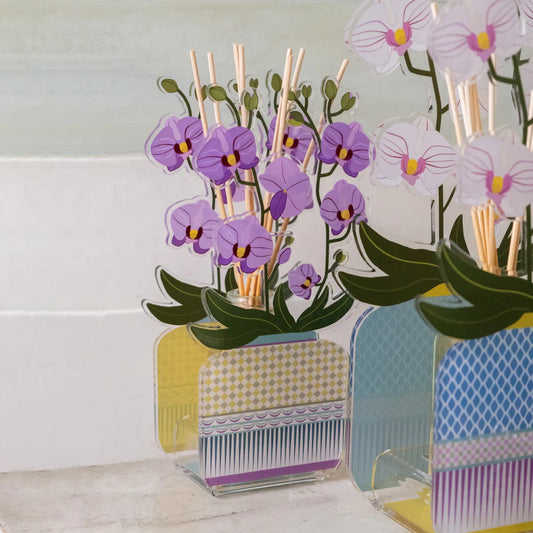 Profumatore Livinia Piccolo Orchidea VIOLA