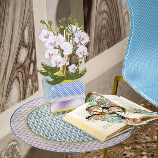 Profumatore Livinia Grande Orchidea BIANCA