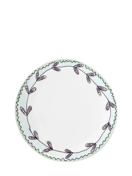 Set 2 piatti piano 'MIDNIGHT FLOWERS'