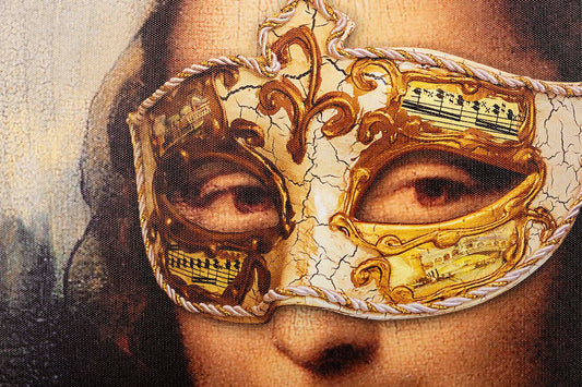 QUADRO MONNALISA MASCHERA
