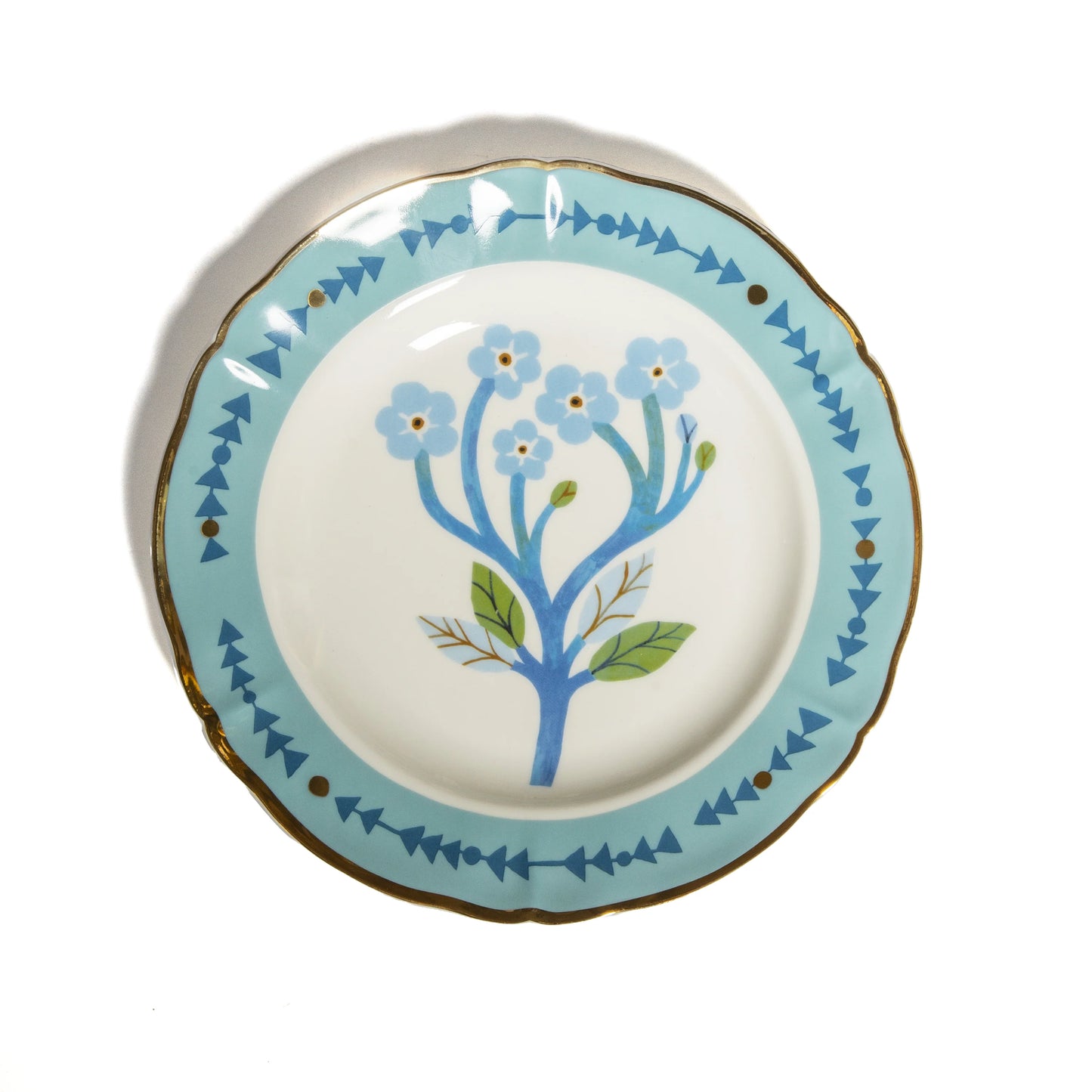 Posto Tavola Botanica Blu