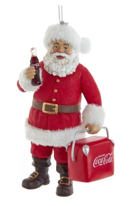 Pendente Babbo Natale Coca Cola Frigo