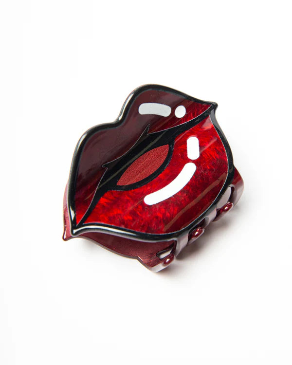 molletta capelli red lips