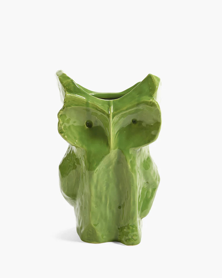 Vaso gufo L verde After Midnight