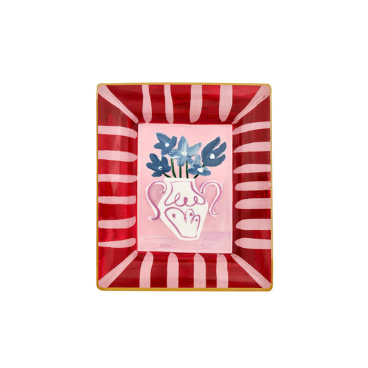 Svuotatasche Fiori Azzurri