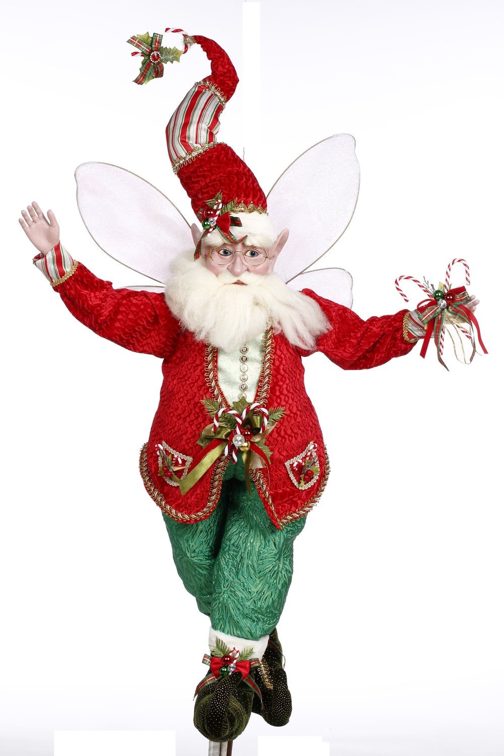 Candy Cane Santa Fairy by Mark Roberts