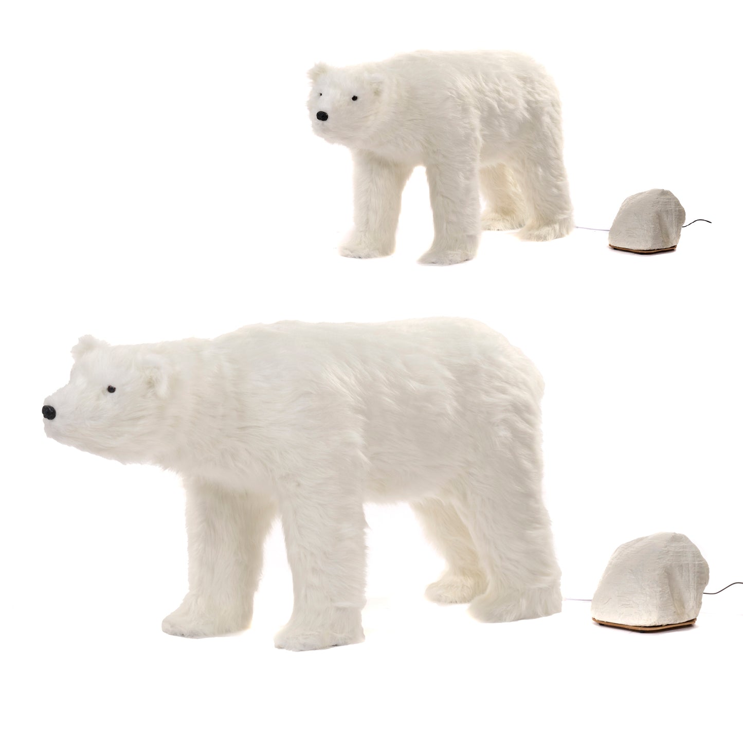 Orso polare in peluche con musica