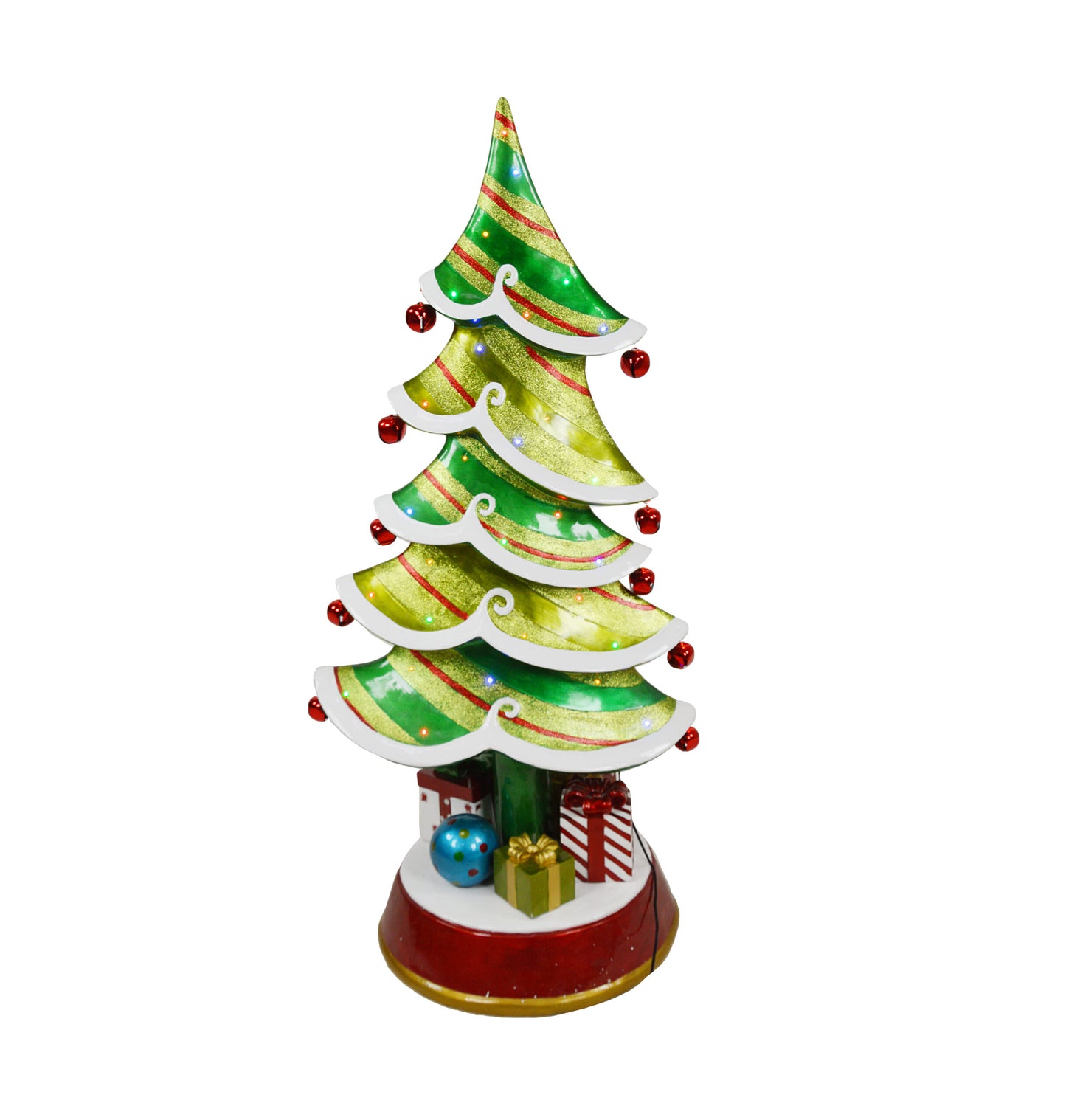 ALBERO NATALE CON LUCI