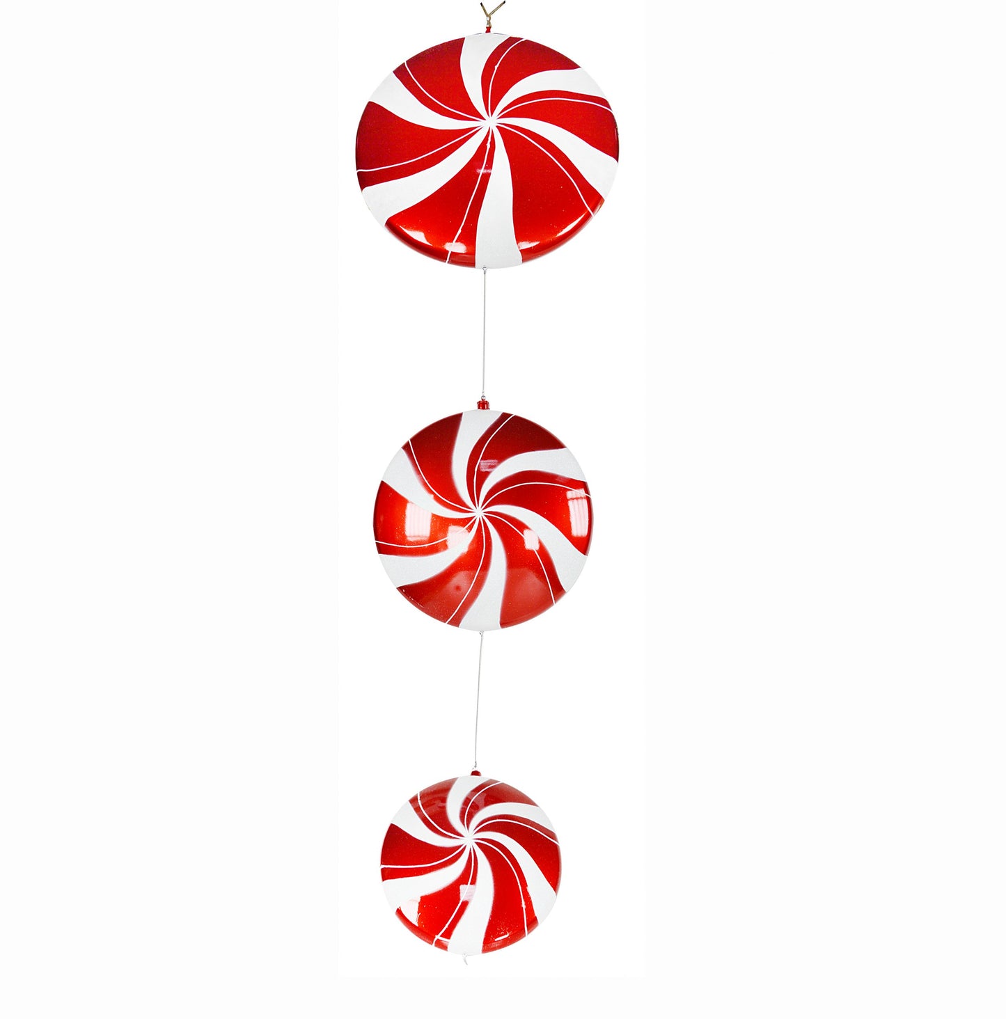 MAXI ADDOBBO CANDY BIANCO ROSSO