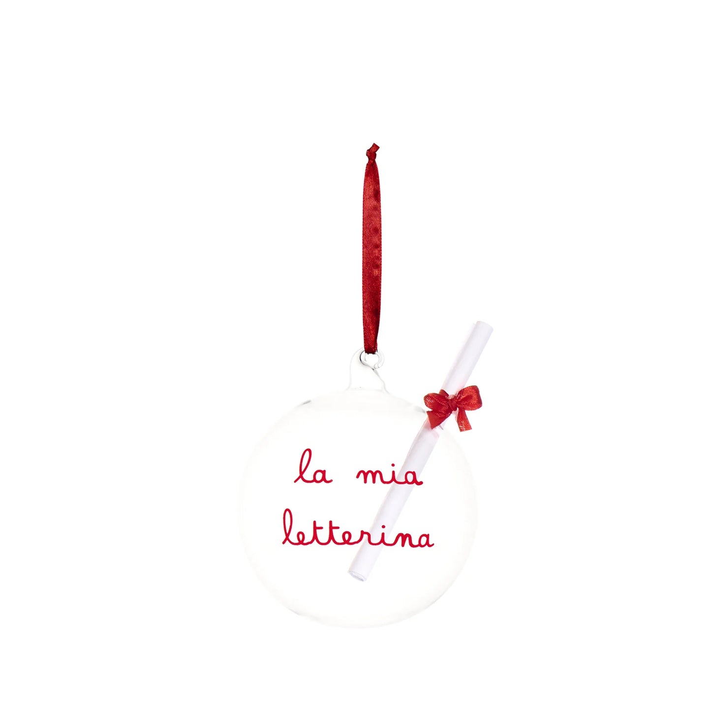 Pallina La mia letterina - 12 cm