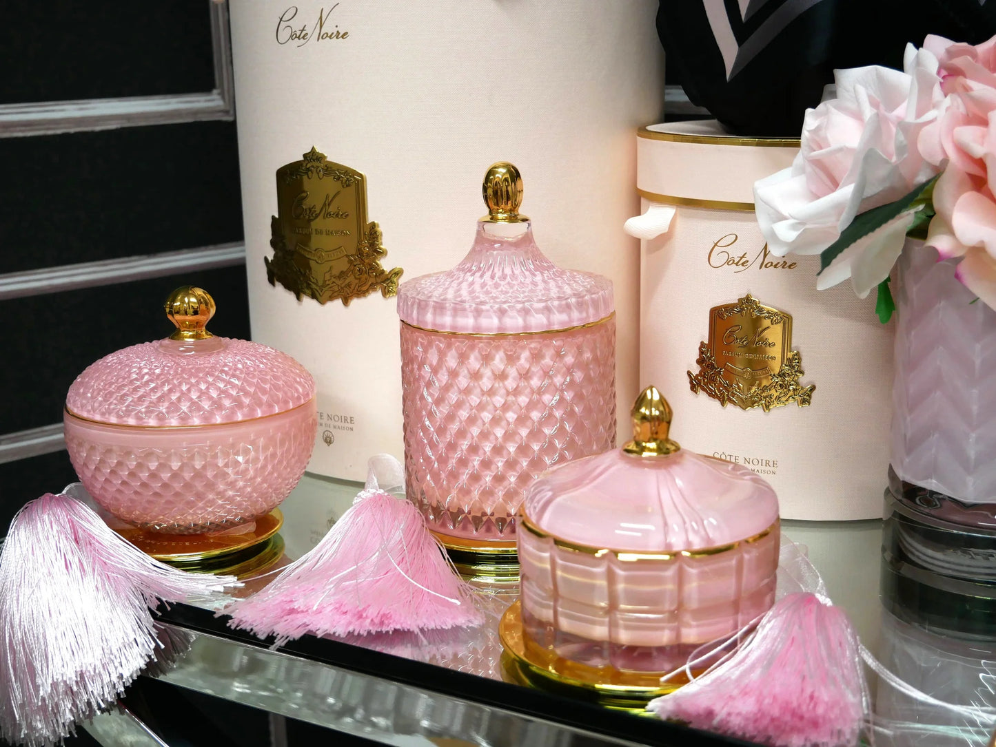 Candela Pink Art Deco