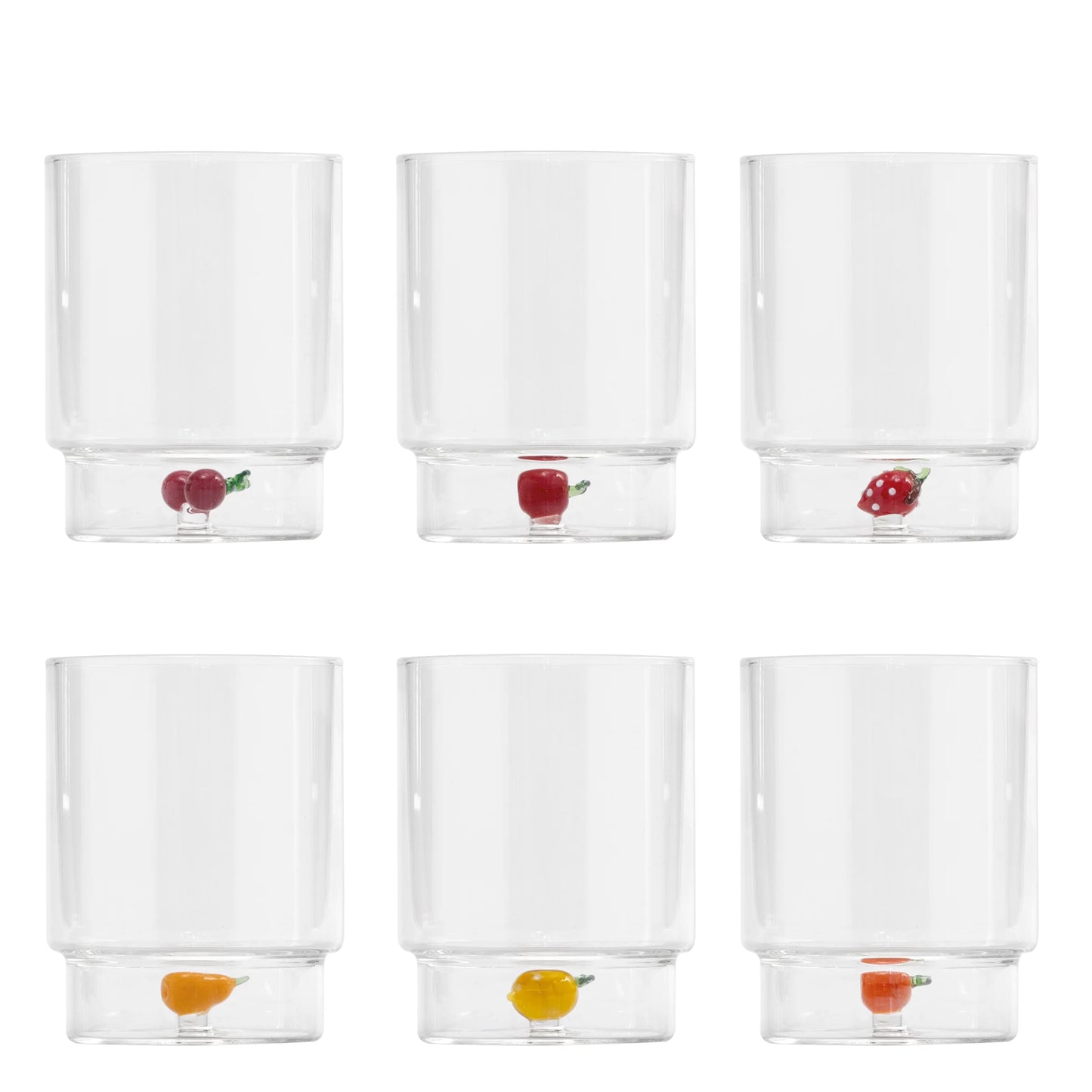 Set 6 Teca Frutta Tumbler