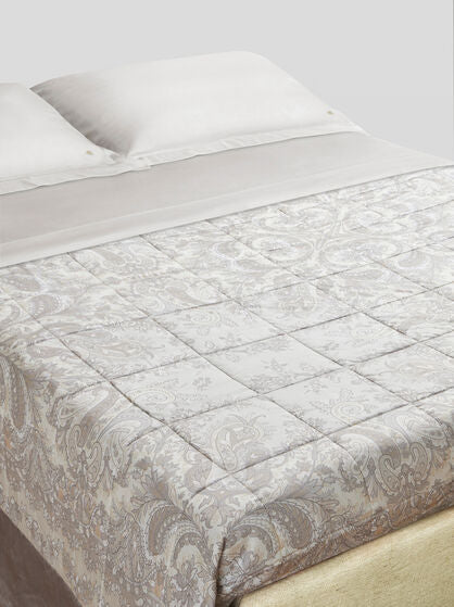 TRAPUNTA IN COTONE STAMPA RAMAGE