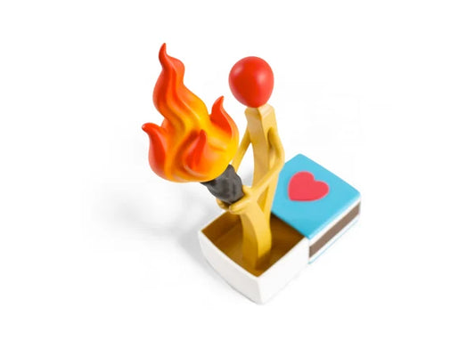 Scultura "Burning Love"