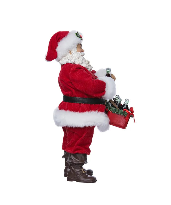 Babbo Natale stappa Coca Cola