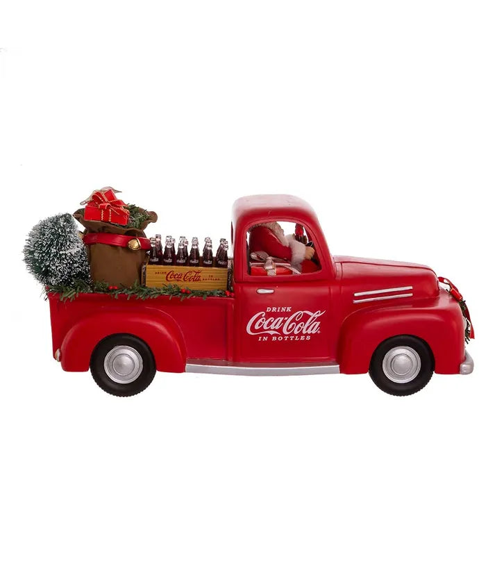 Babbo Natale Con Furgone Albero E Regali