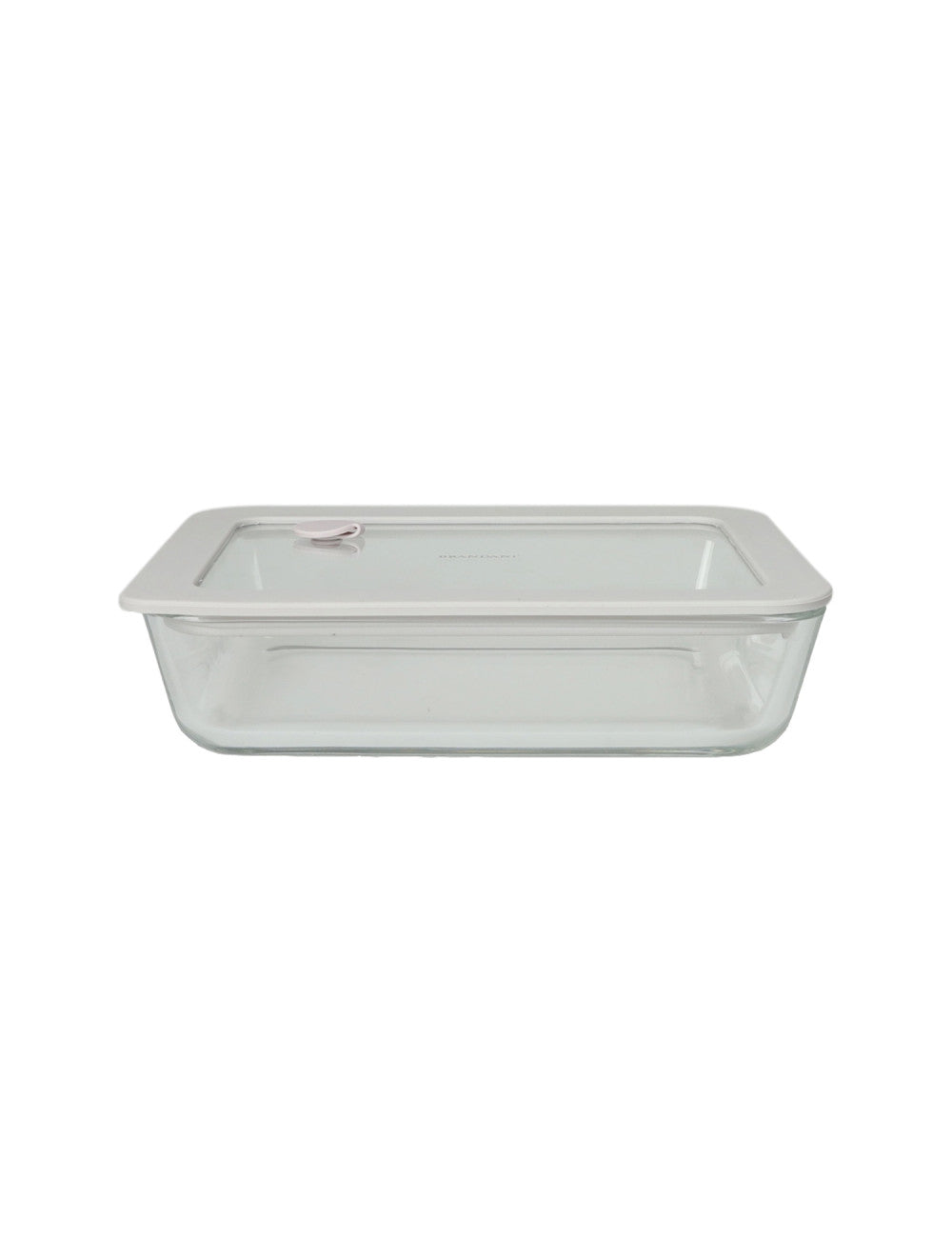 CONTENITORE ERMETICO TORTORA VETRO/SILICONE