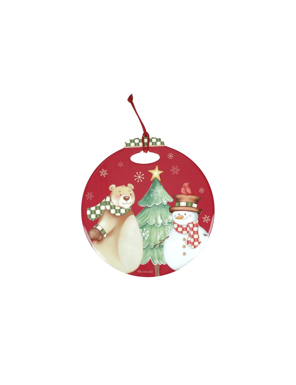 DECORATION RACCONTI SFERA ROSSO CERAM/SUGHERO