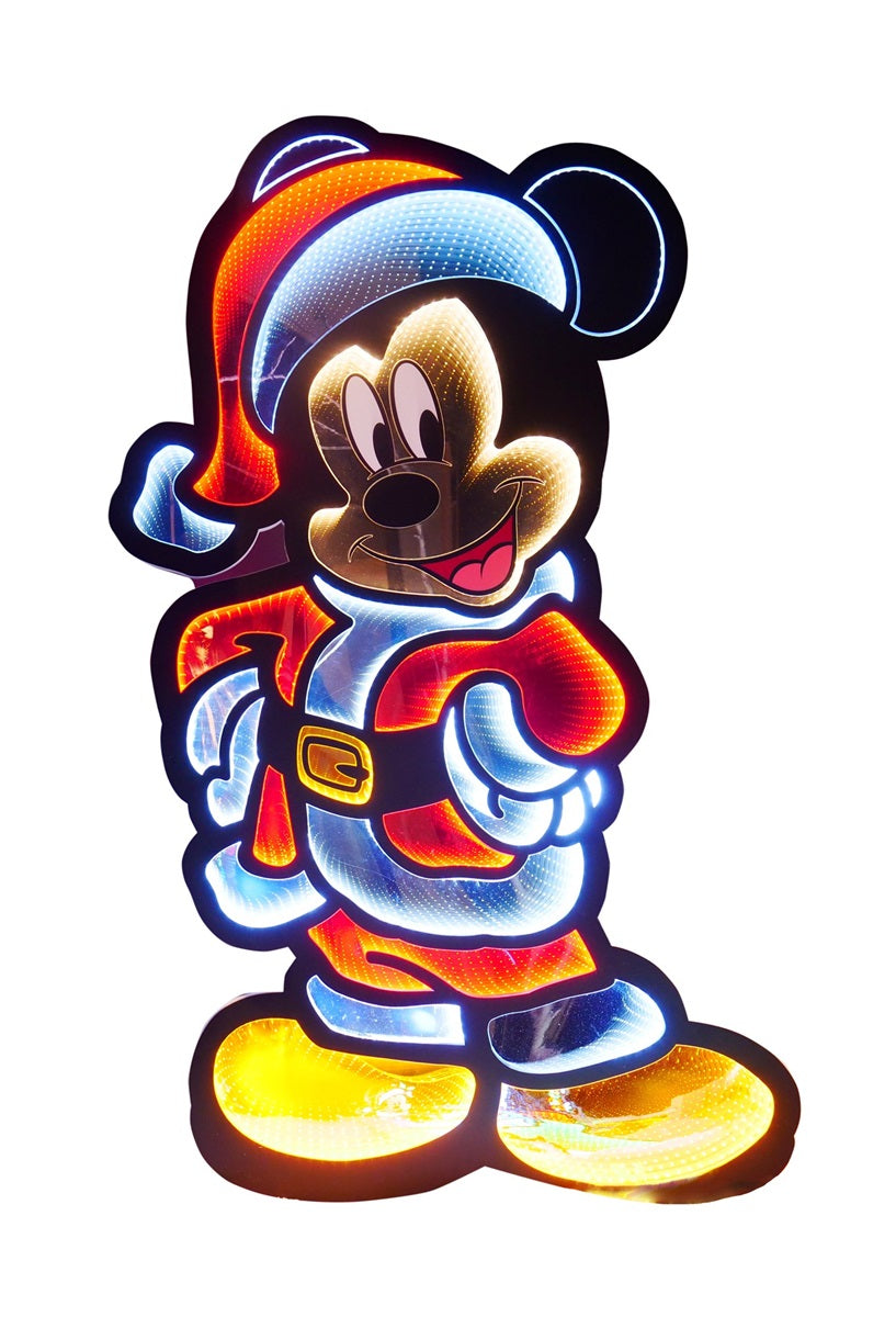 Lampada Topolino Babbo Natale Disney Christmas