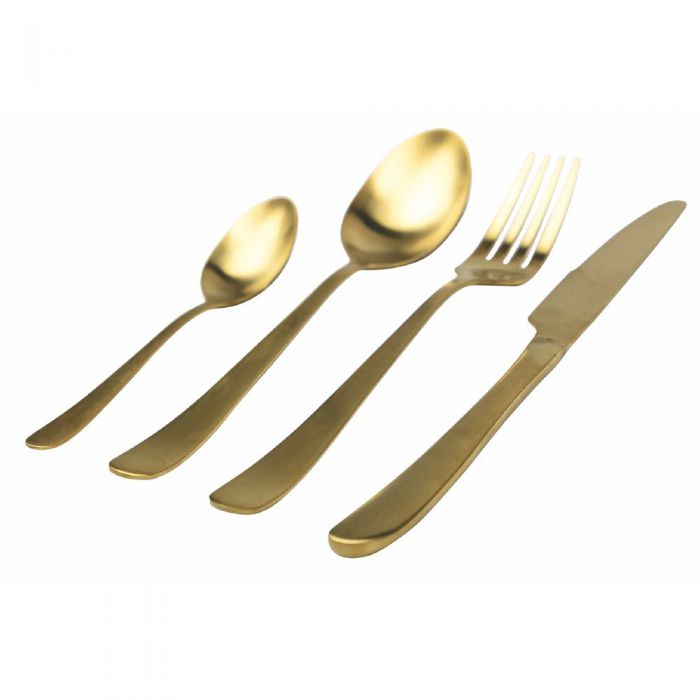 Set 24 posate Oro Opaco