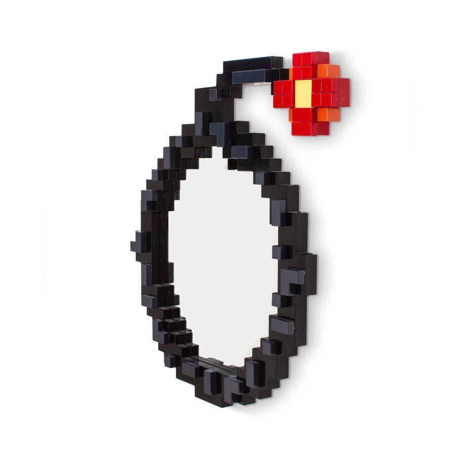 Pixel specchiera con cornice 55,5x60 cm - Bomba