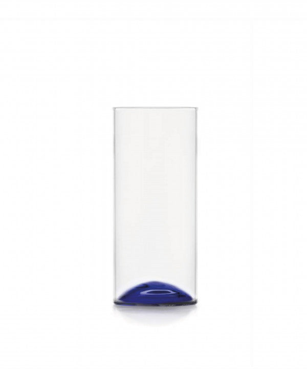Ichendorf Set 6 Pezzi Longdrink Tipsy Blu, Rosa Smoke