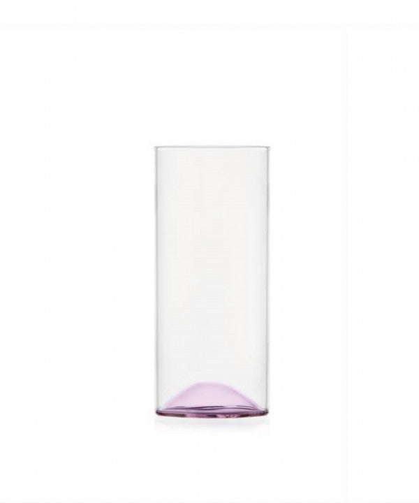 Ichendorf Set 6 Pezzi Longdrink Tipsy Blu, Rosa Smoke