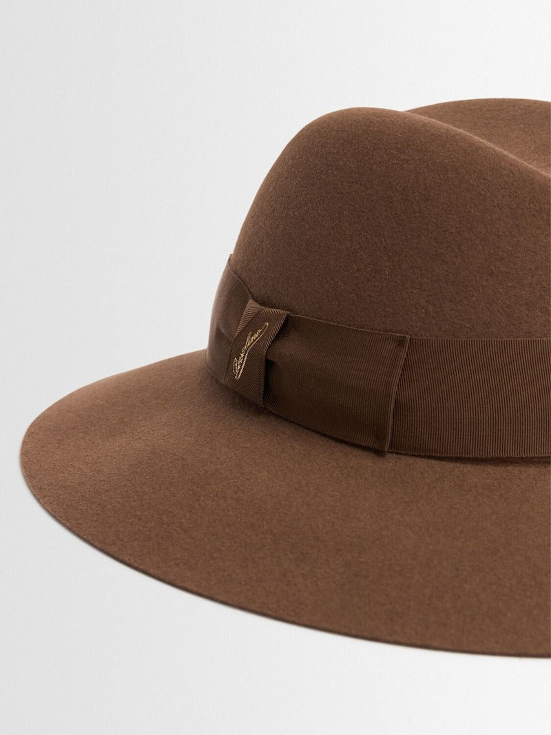 Cappello Claudette in feltro pettinato