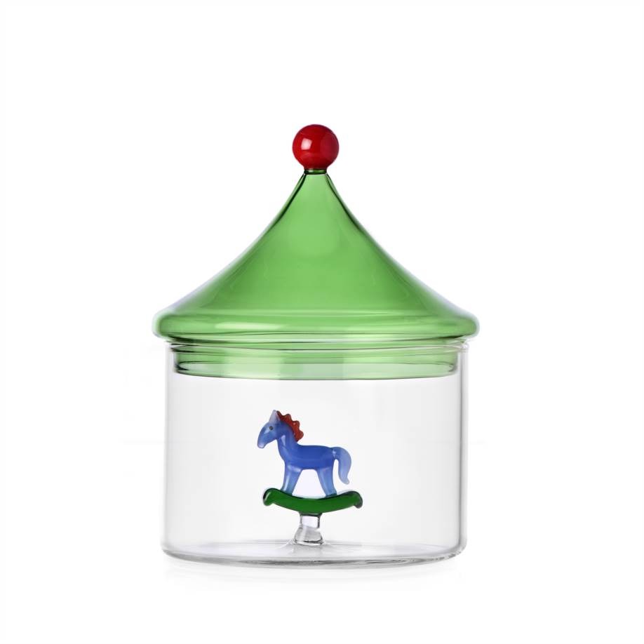 Scatola cavallo a dondolo