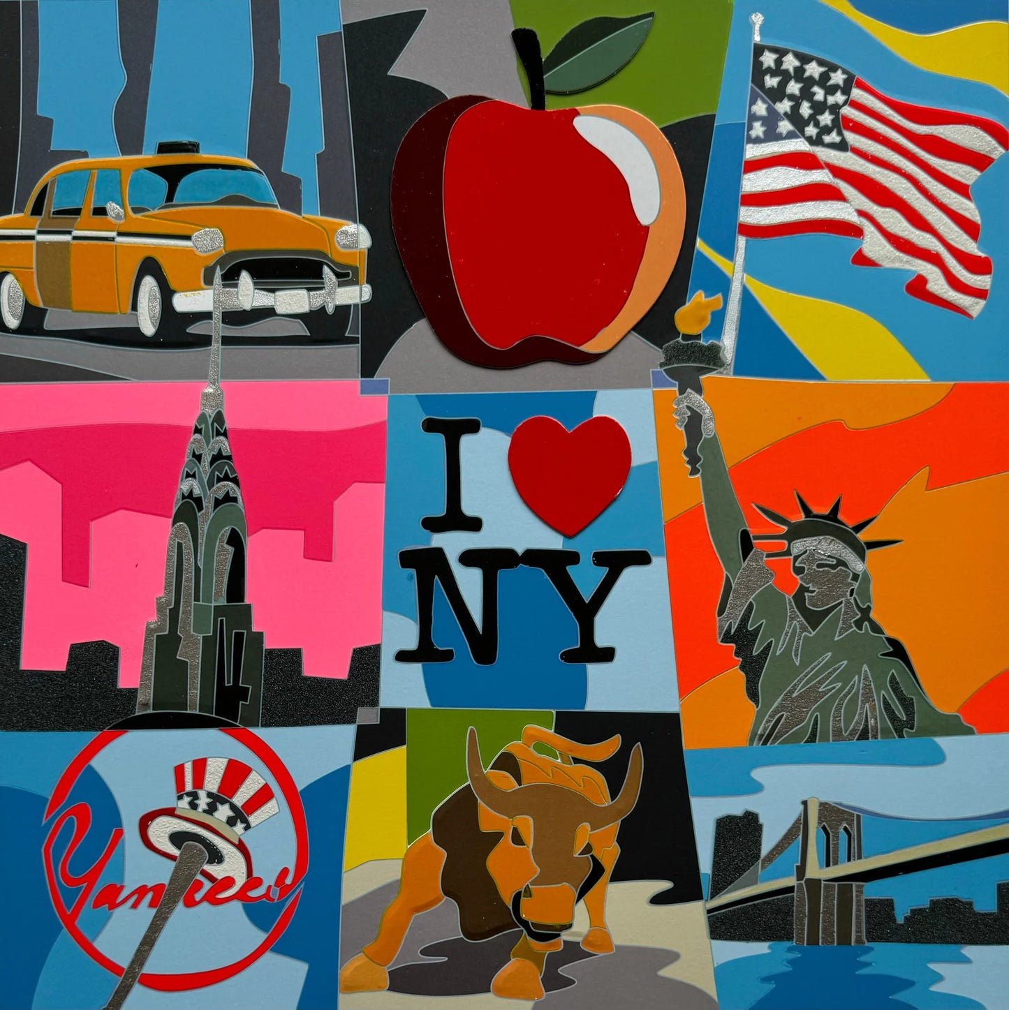 New York Fantasia | Ugo Nespolo