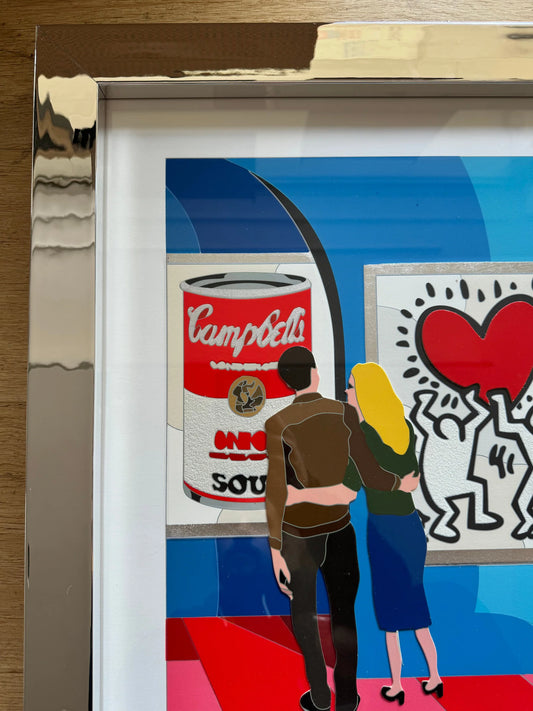 Where are you Keith? | Ugo Nespolo