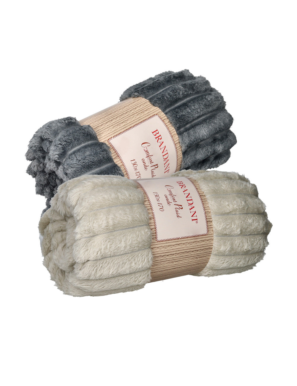 PLAID ONDE COLORI ASSORTITI POLIESTERE